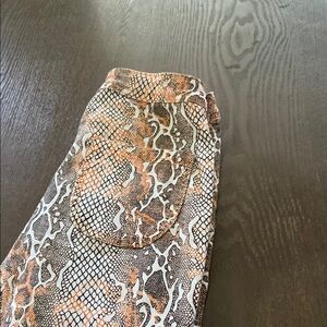 Snake Print Pants